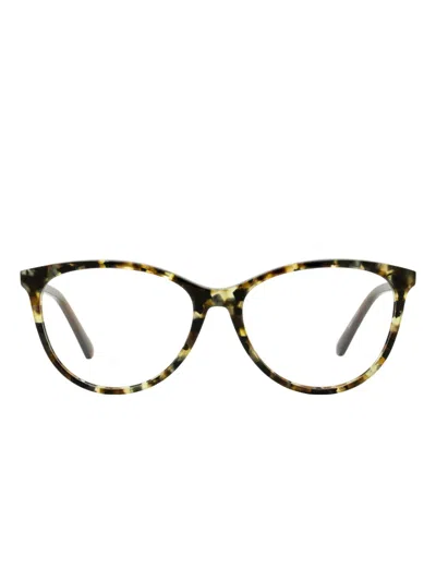 Swarovski Eyewear Sk5396 Glasses In Brown