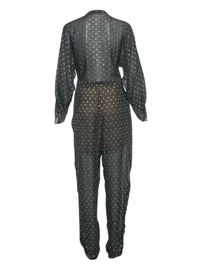 Pre-owned Stella Mccartney Polka-dot Jumpsuit In Blue