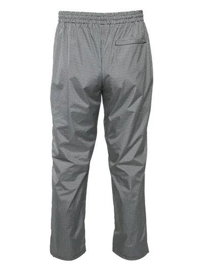 Pre-owned Stussy Houndstooth Trousers In Black