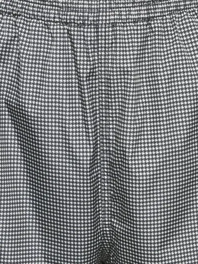 Pre-owned Stussy Houndstooth Trousers In Black