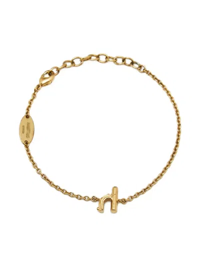 Pre-owned Louis Vuitton H-motif Bracelet In Gold