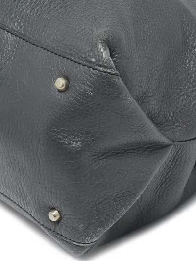 Pre-owned Furla 1135061 Grey In Black