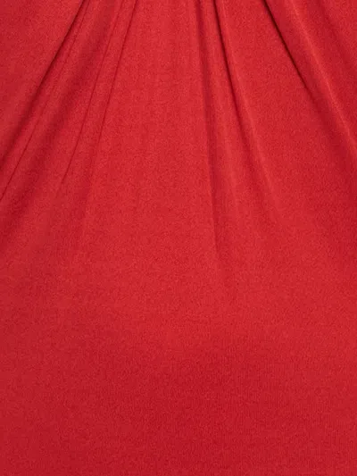 Pre-owned Gucci Horsebit Halterneck Top In Red