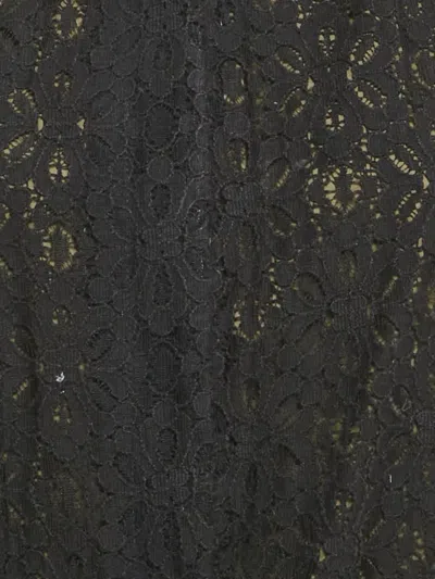 Pre-owned Maje Lace Sleeveless Jumpsuit In Black