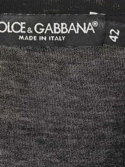 Pre-owned Dolce & Gabbana Crew-neck T-shirt In Black