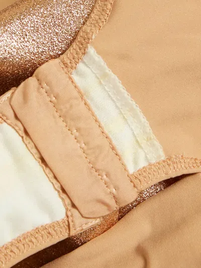 Pre-owned Elisabetta Franchi Sequinned Suit In Neutral