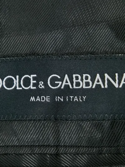 Pre-owned Dolce & Gabbana Single-breasted Pinstripe Blazer In Blue