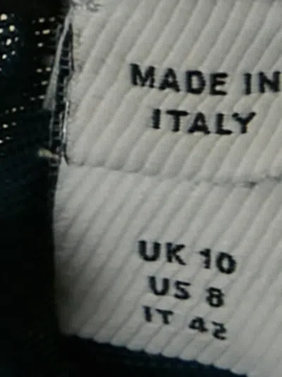 Pre-owned Burberry Denim Mesh Bustier Top In Blue