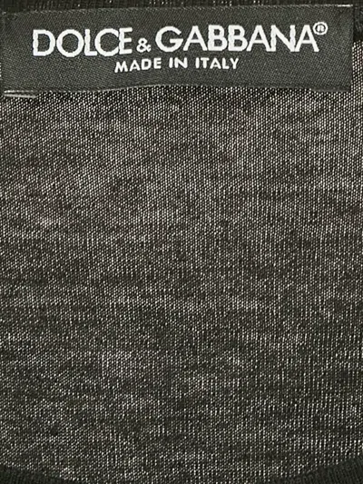 Pre-owned Dolce & Gabbana Logo-print T-shirt In Black