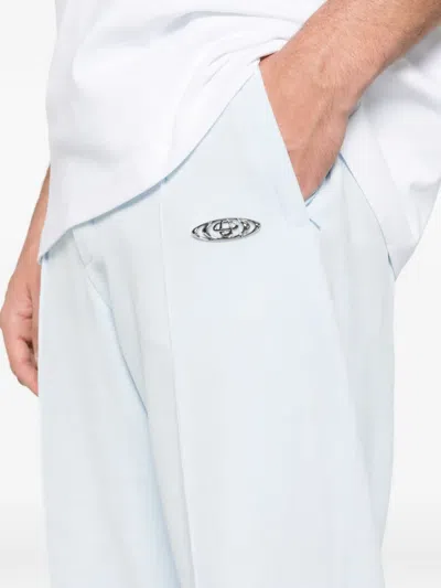 Casablanca Logo-plaque Track Pants In White