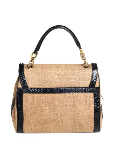 Pre-owned Dolce & Gabbana 418858 Beige In Neutral