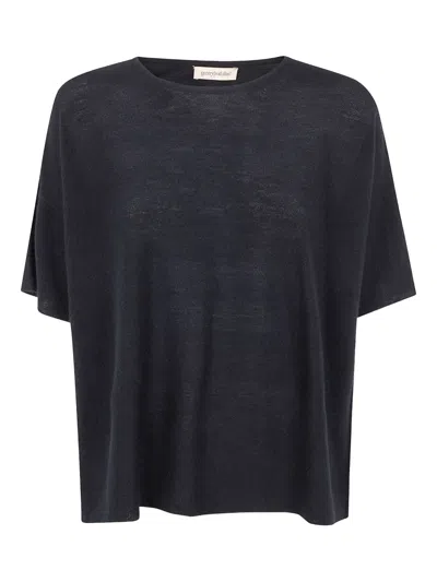 Gentry Portofino Short-sleeve T-shirt In Black