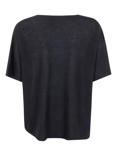 Gentry Portofino Short-sleeve T-shirt In Black