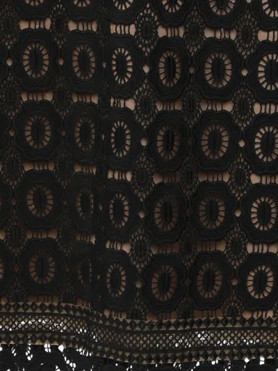 Pre-owned Self-portrait Peter Pan Collar Mini Dress In White