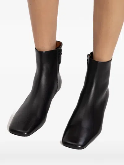 Marsèll 50mm Spazzola Square-toe Boots In Black