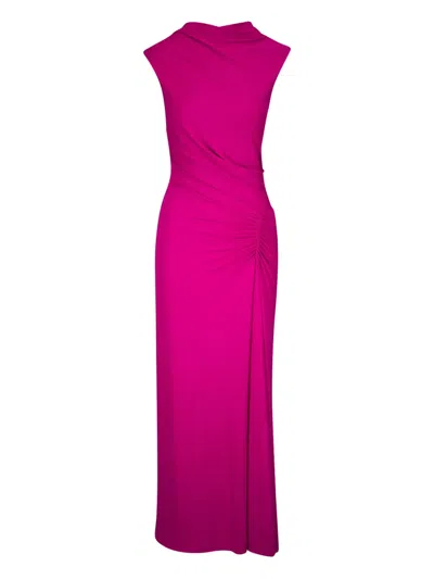Simkhai Draped Maxi Dress In Pink