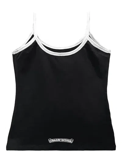 Chrome Hearts Horseshoe-logo Tank Top In Black