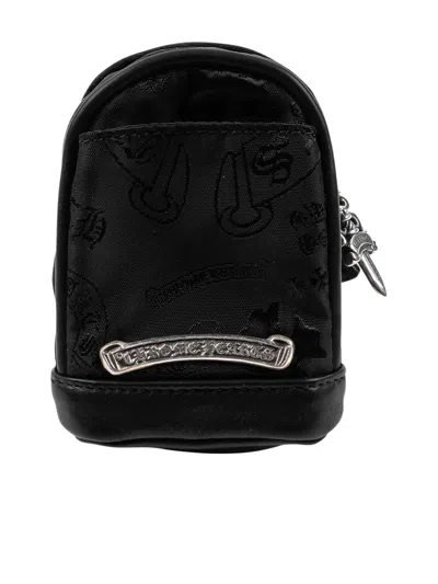 Chrome Hearts Stencil Backpack Bracelet In Black