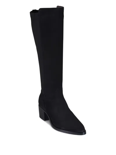 Ron White Pointed Wren Boots In Black