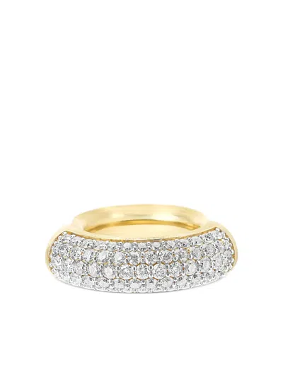 Nanis 18k Yellow Gold Diamond Libera Icon Ring In Gold