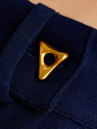 Aeron High-rise Tailored Trousers In Blue