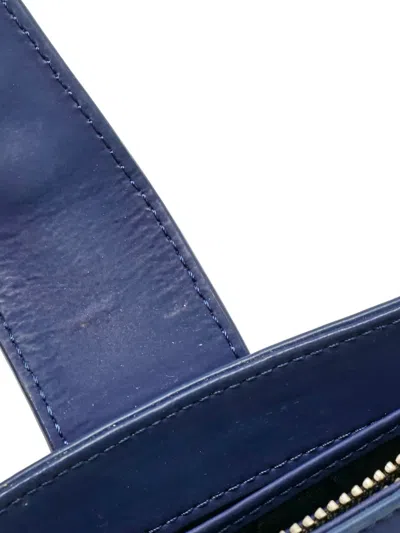 Pre-owned Kenzo Kalifornia Chain Strap Bag In Blue