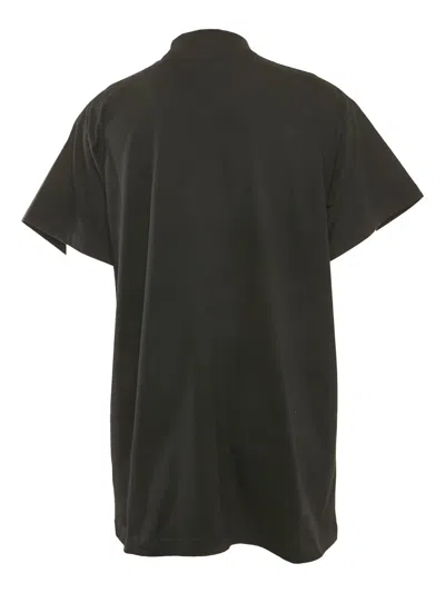 Pre-owned Balenciaga Logo-print T-shirt In Black