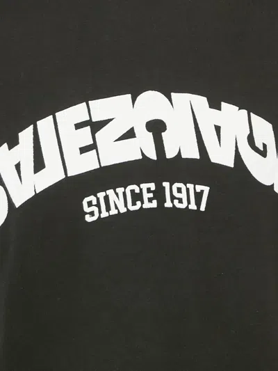 Pre-owned Balenciaga Logo-print T-shirt In Black