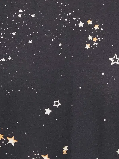 Pre-owned Valentino Celestial-print Crew-neck T-shirt In Blue