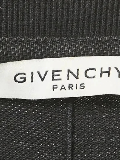 Pre-owned Givenchy Skull-print Polo Shirt In Black