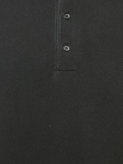 Pre-owned Givenchy Skull-print Polo Shirt In Black