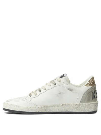 Golden Goose "ball Star" Sneakers In Gray