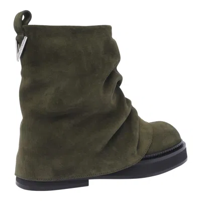 Attico The  Boots In Green