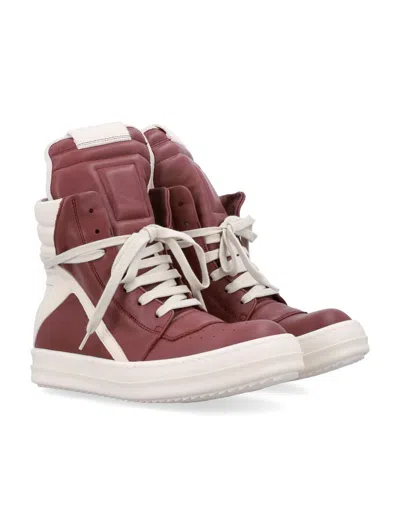 Rick Owens Geobasket Woman's Sneakers In Multi