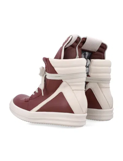 Rick Owens Geobasket Woman's Sneakers In Multi