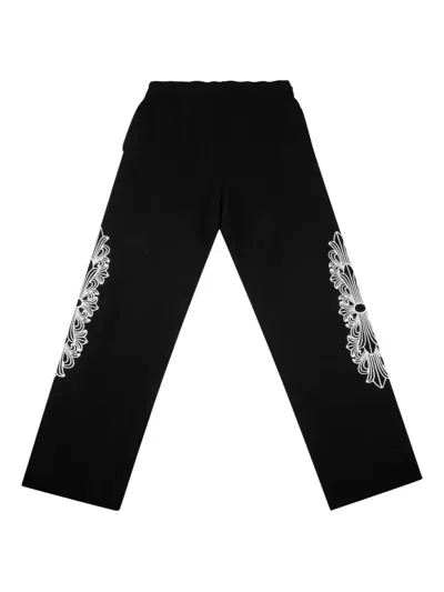 Chrome Hearts Floral Cross Logo Track Pants In Multi