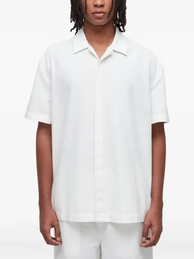 Osklen Mc Camp-collar Shirt In White