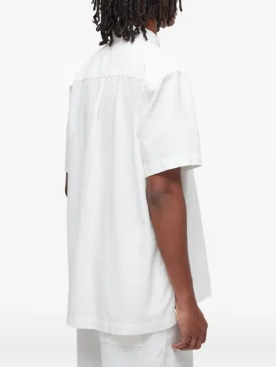 Osklen Mc Camp-collar Shirt In White
