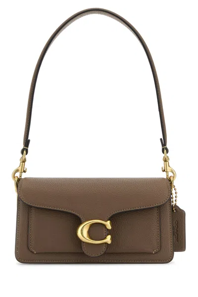 Coach New York Mud Leather Tabby 20 Shoulder Bag In Pink