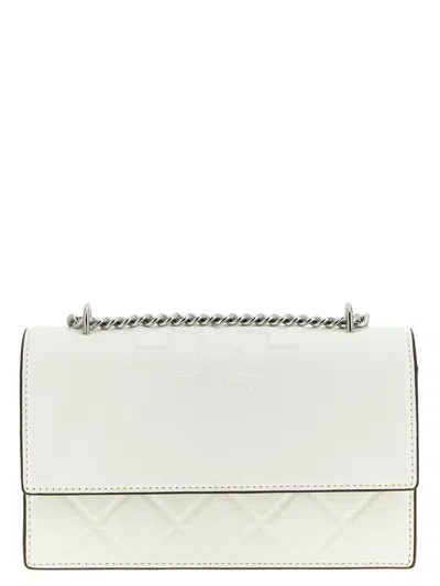Tory Burch Fleming Small Crossbody Bag In Neutral