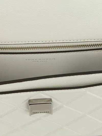 Tory Burch Fleming Small Crossbody Bag In Neutral