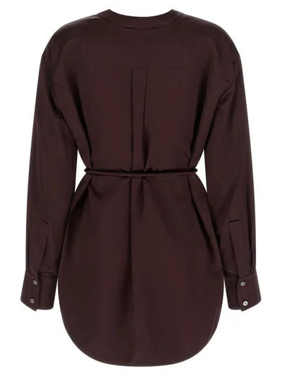 Tory Burch Satin Blouse Shirt And Blouse Bordeaux In Red