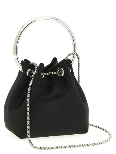 Jimmy Choo 'bon Bon' Handbag In Black