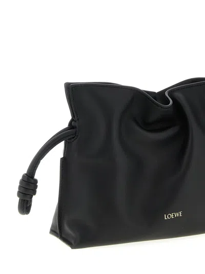 Loewe 'flamenco' Mini Clutch In Black