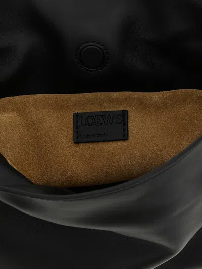 Loewe 'flamenco' Mini Clutch In Black