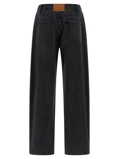 Alexander Wang Balloon Jogger Jeans In Gray