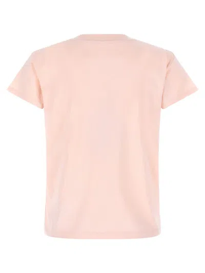 Mm6 Maison Margiela Numeric Signature Mm6 T-shirt In Pink