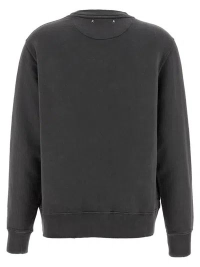 Golden Goose Athena Sweatshirt Gray In Gray