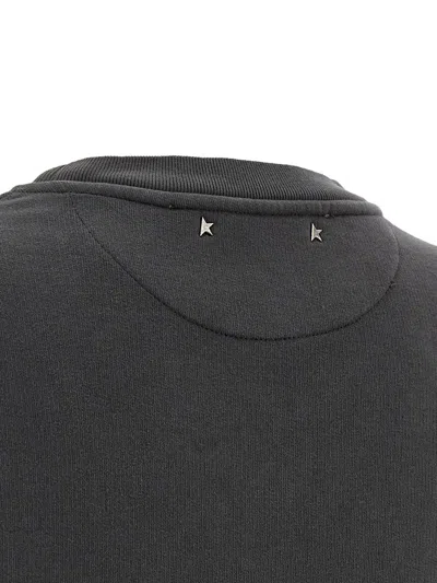 Golden Goose Athena Sweatshirt Gray In Gray