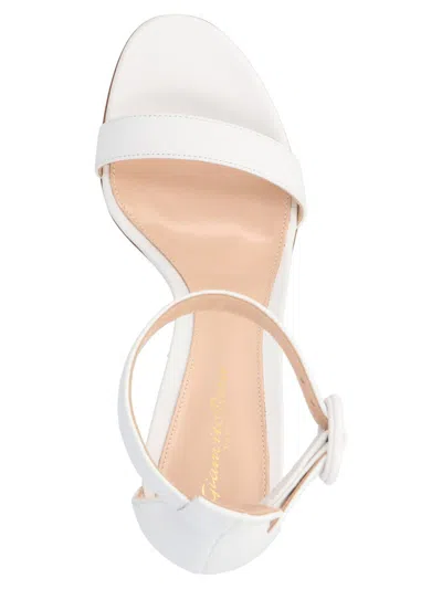 Gianvito Rossi 'portofino' Sandals In White